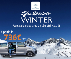OFFRE SPECIALE VACANCES D'HIVER