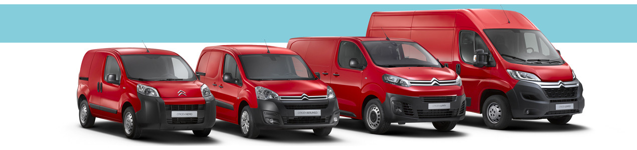 Gamme Fourgons Citroën 